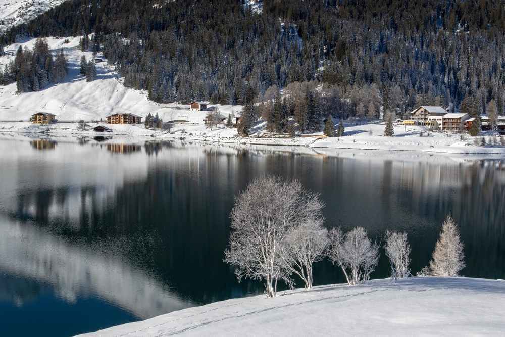 Davoser See Winter